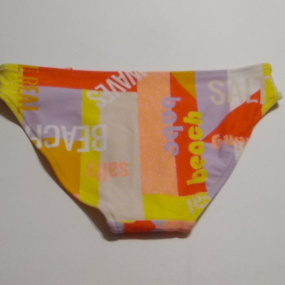 Nwt Bright Print Bikini Bottom - Picture 7 of 9